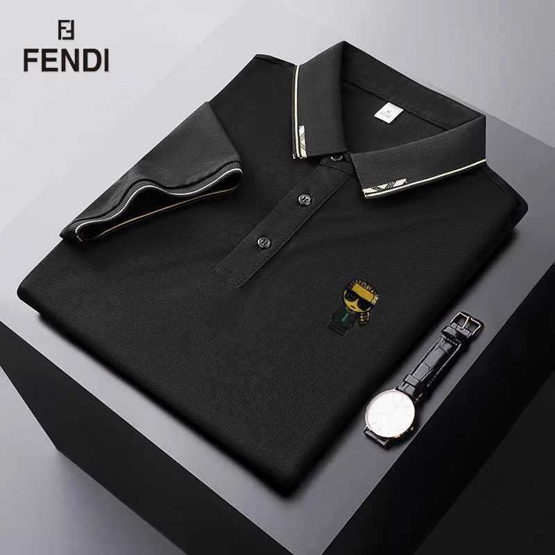 Compact 7084 Fendi T-Shirts Short Sleeved For Men