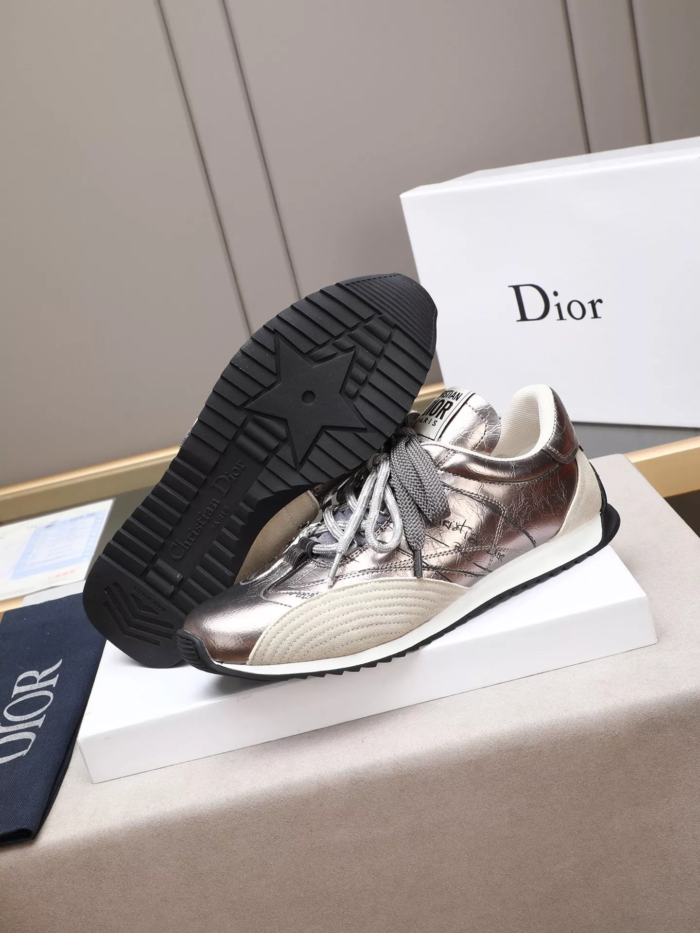 Compact 7155 Christian Dior Casual Shoes For Men
