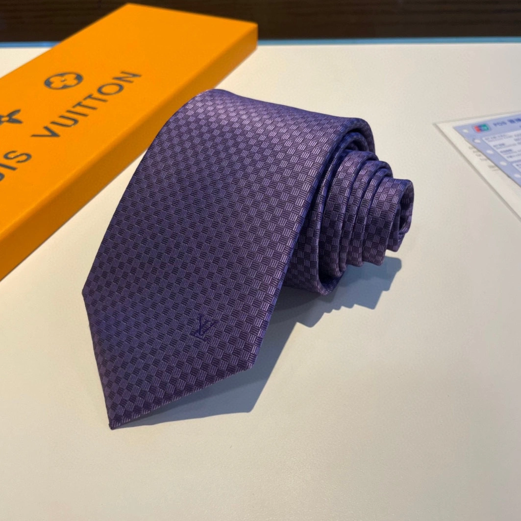 Compact 7171 Louis Vuitton LV Necktie For Men