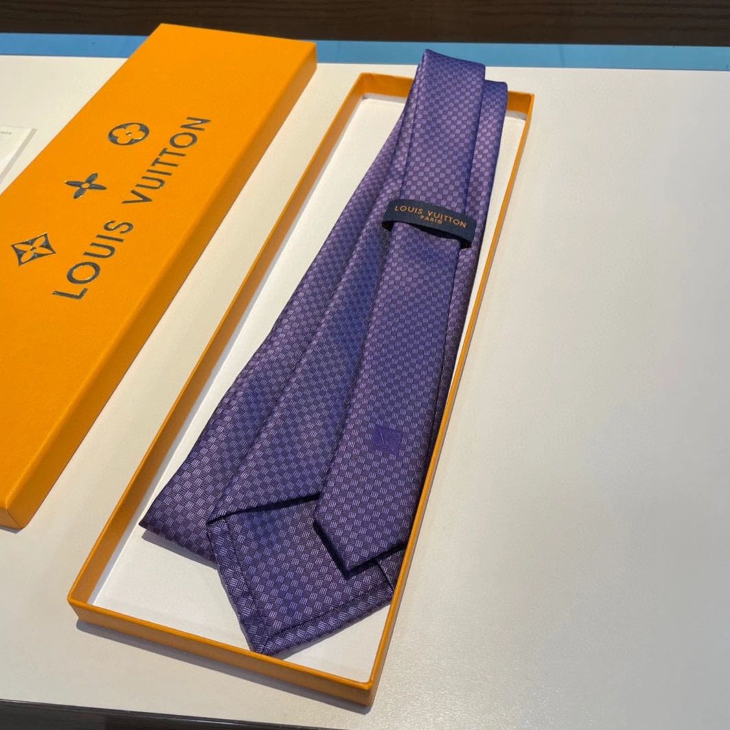 Compact 7171 Louis Vuitton LV Necktie For Men