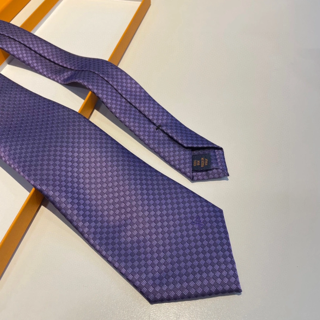 Compact 7171 Louis Vuitton LV Necktie For Men