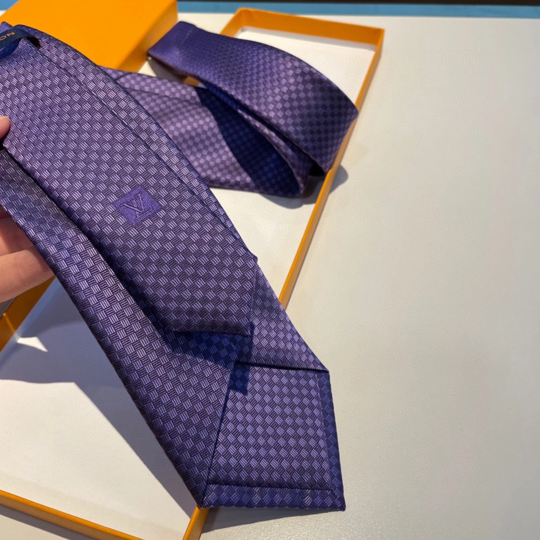 Compact 7171 Louis Vuitton LV Necktie For Men