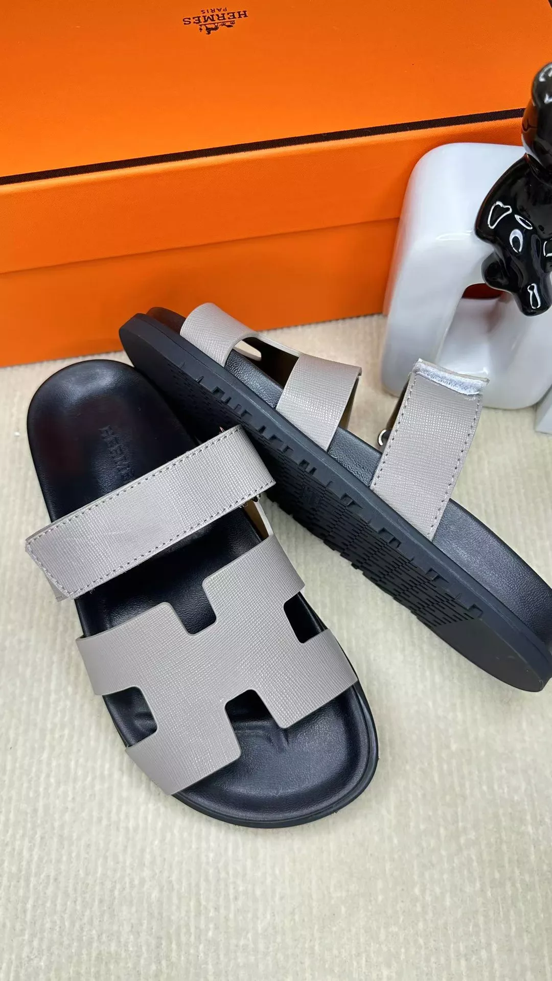 Compact 7368 Hermes Slippers For Men