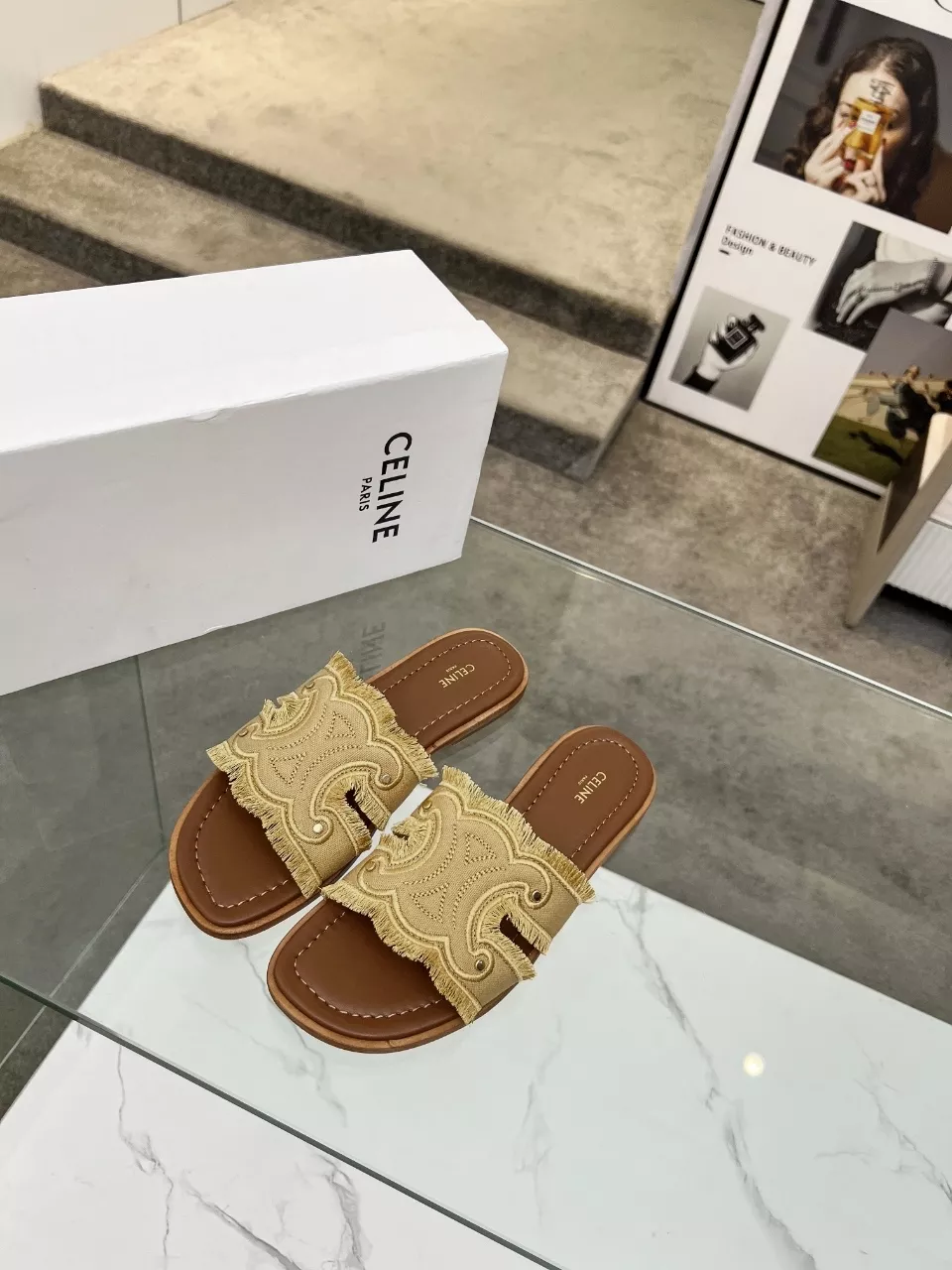 Compact 7461 Celine Slippers For Women