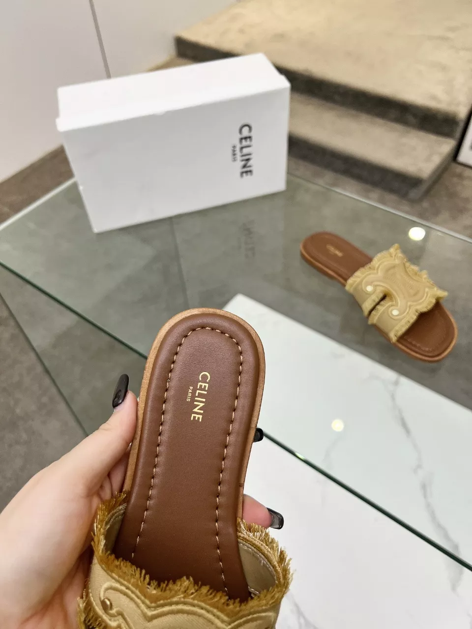 Compact 7461 Celine Slippers For Women