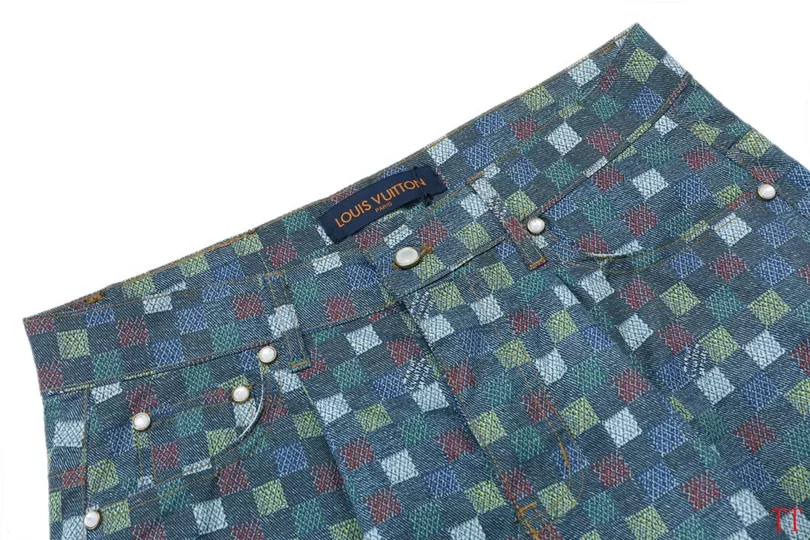 Compact 7651 Louis Vuitton LV Jeans For Unisex