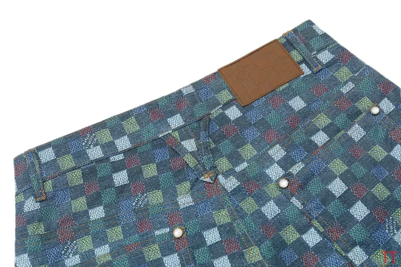 Compact 7651 Louis Vuitton LV Jeans For Unisex