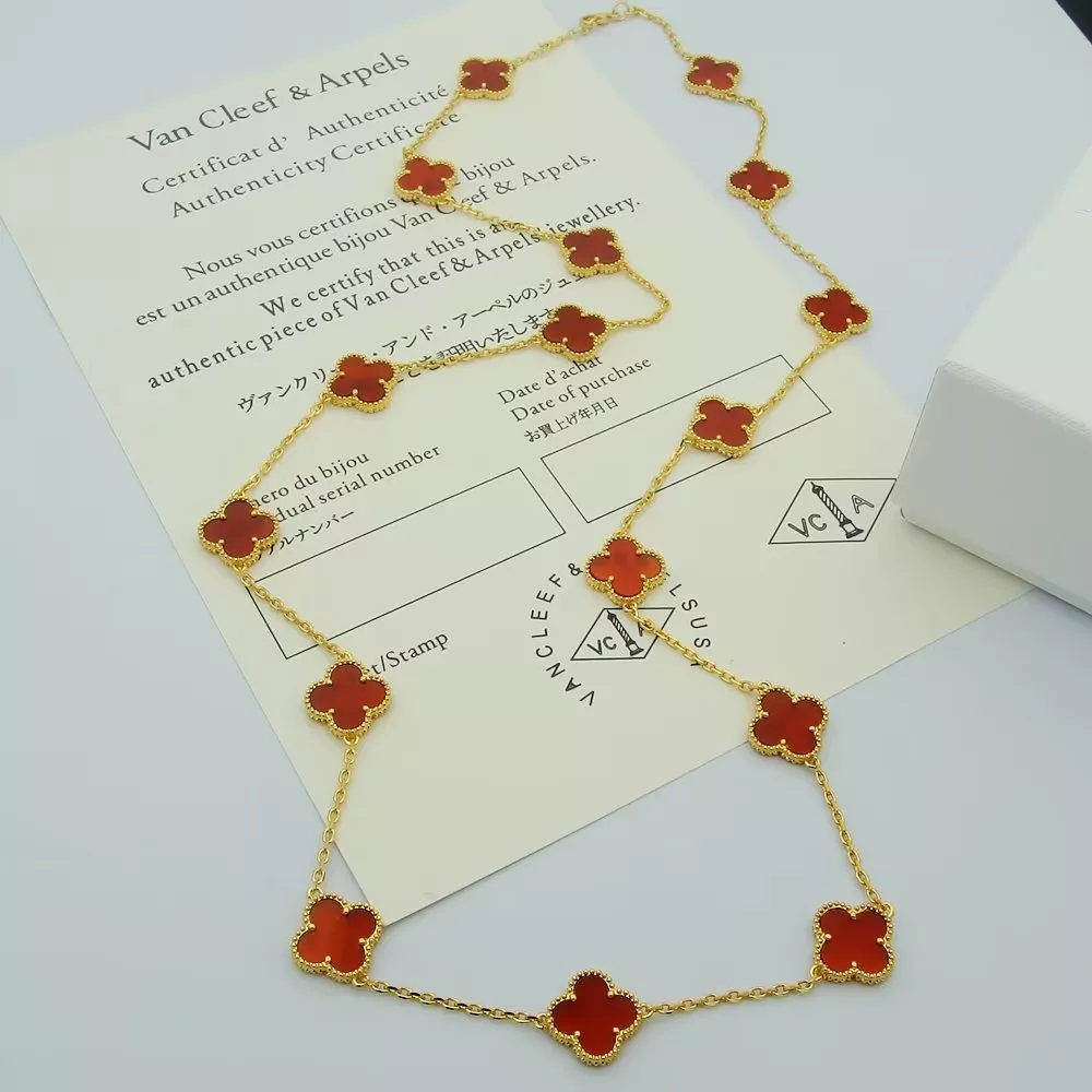 Compact 7666 Van Cleef & Arpels Necklaces For Women