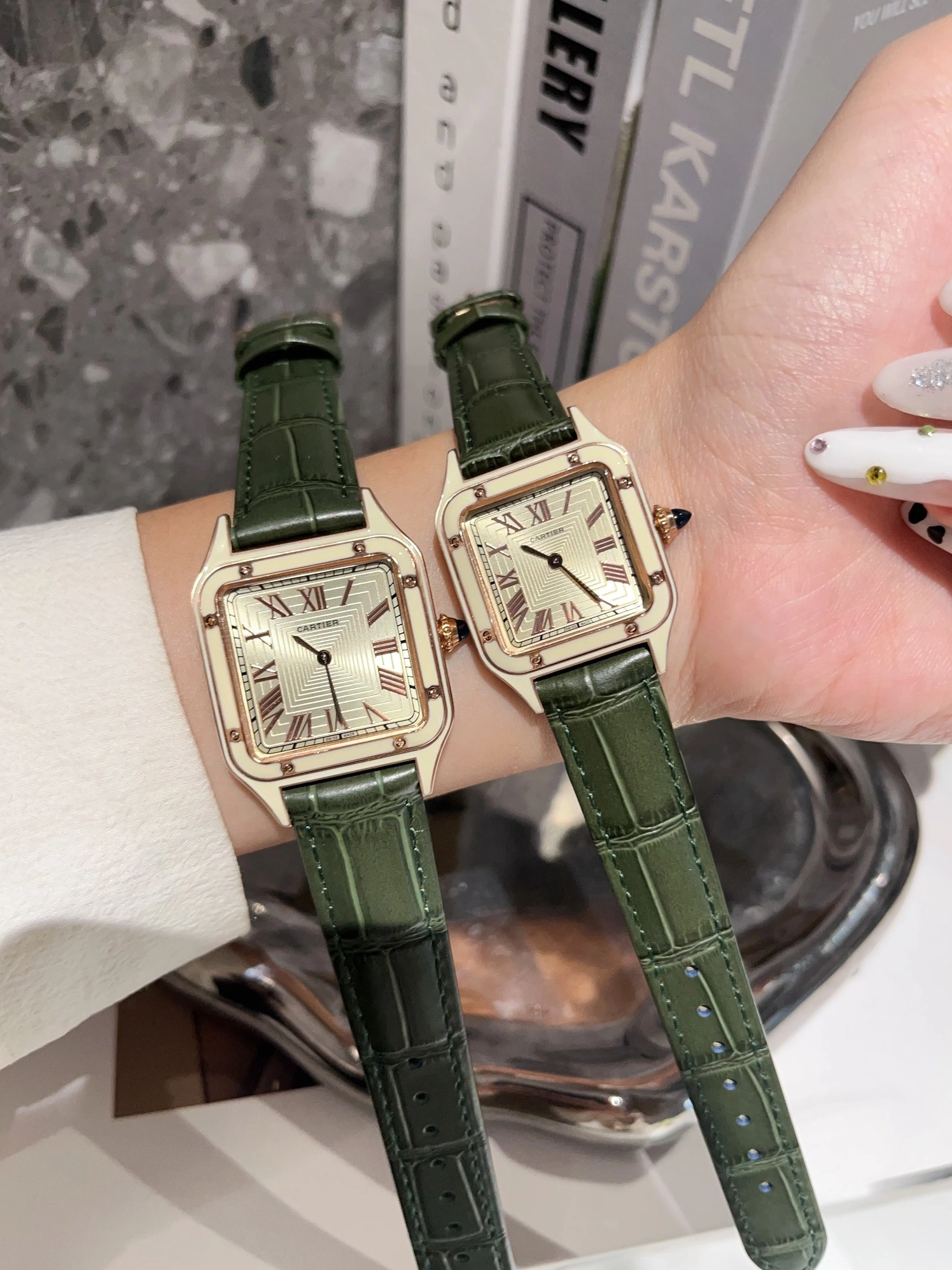 Compact 7718 Cartier AAA Quality Watches For Unisex