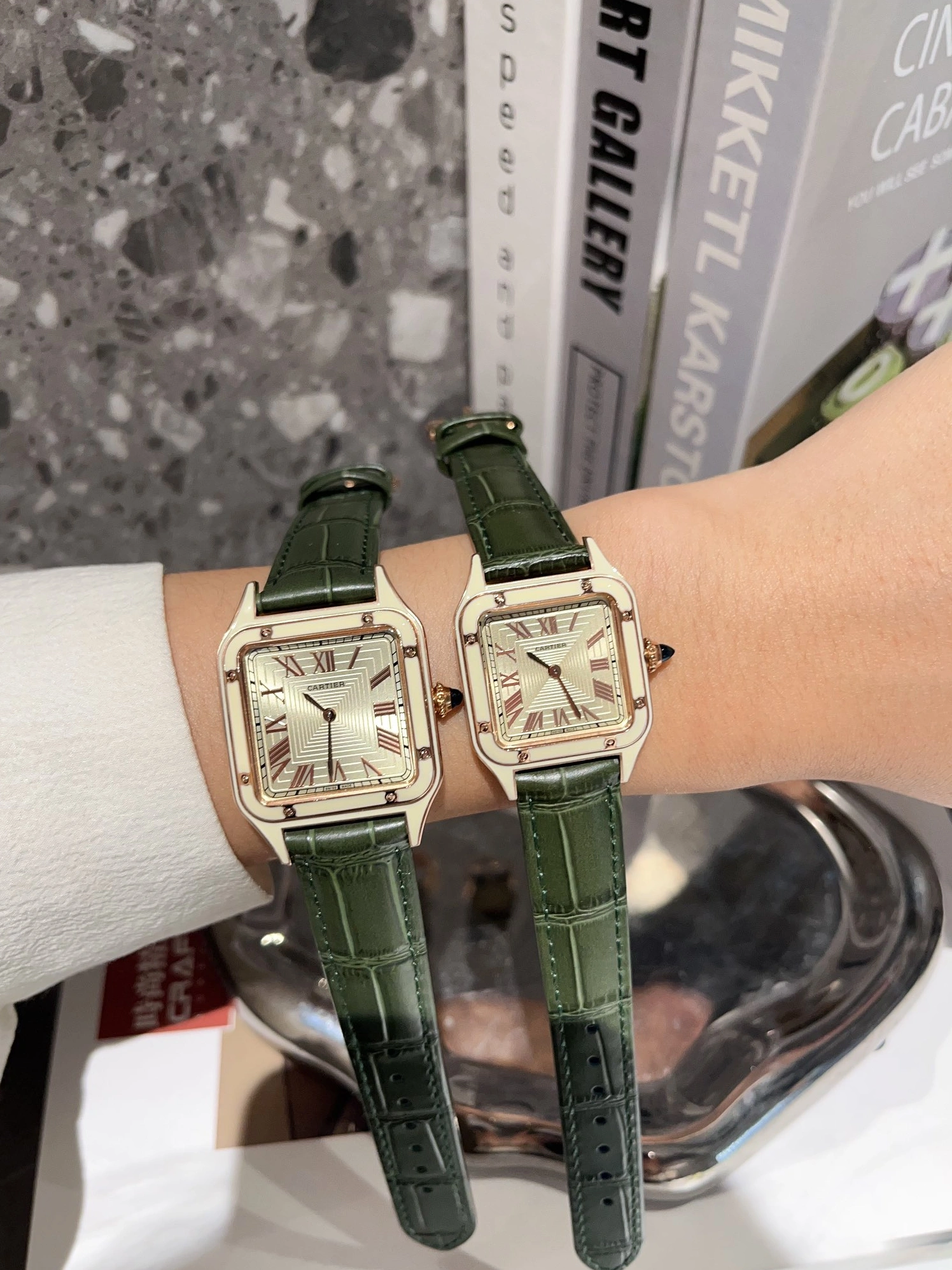 Compact 7718 Cartier AAA Quality Watches For Unisex
