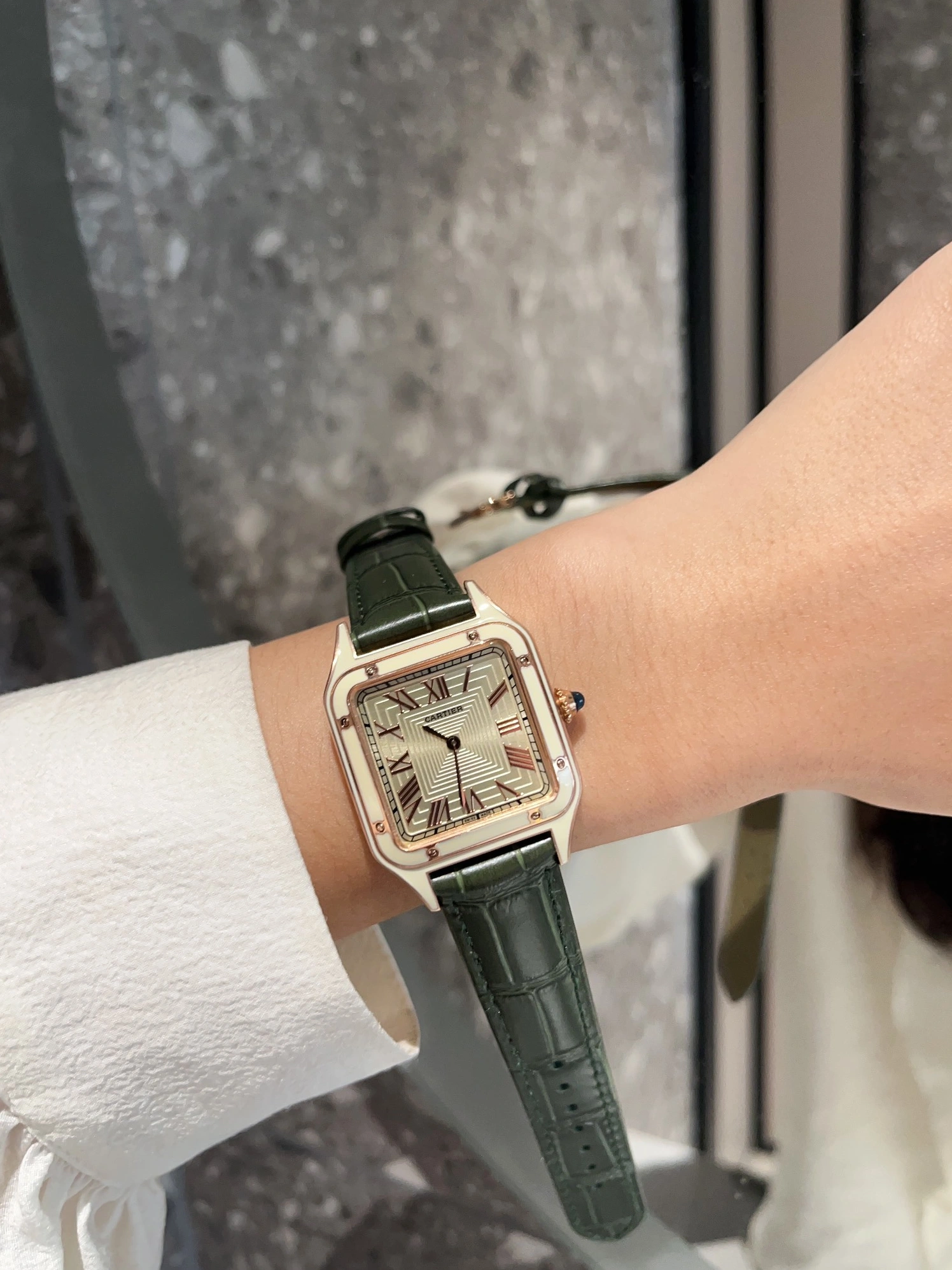 Compact 7718 Cartier AAA Quality Watches For Unisex