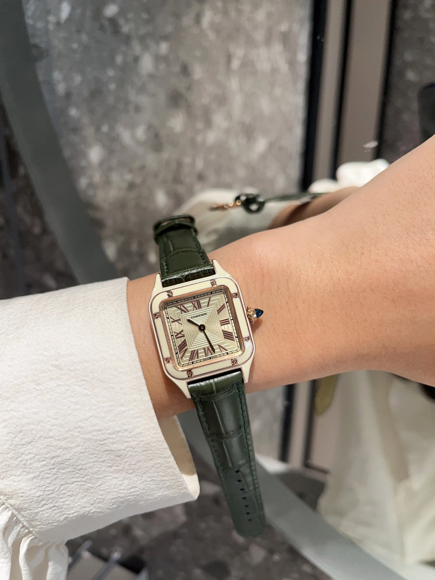 Compact 7718 Cartier AAA Quality Watches For Unisex