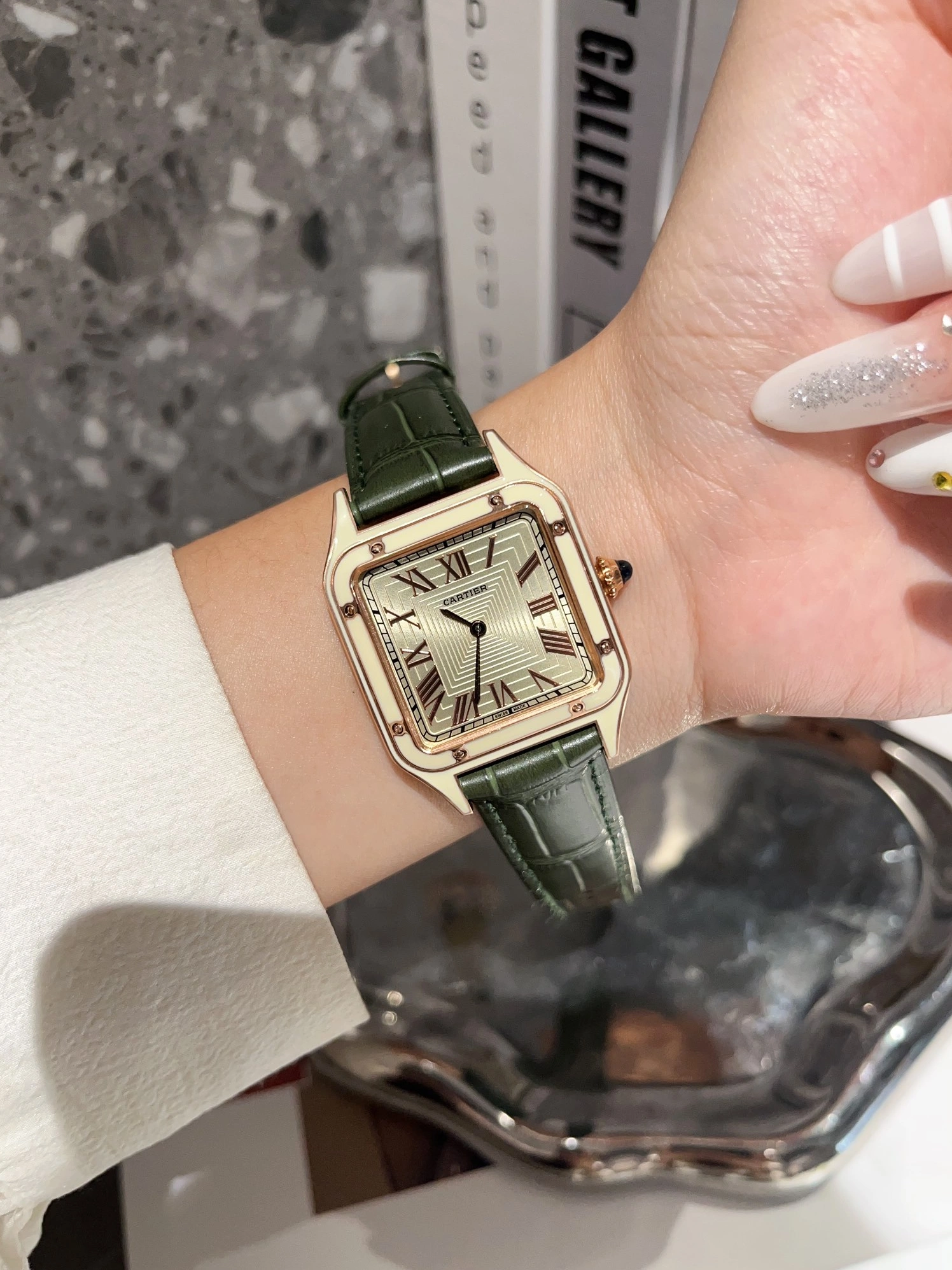 Compact 7718 Cartier AAA Quality Watches For Unisex