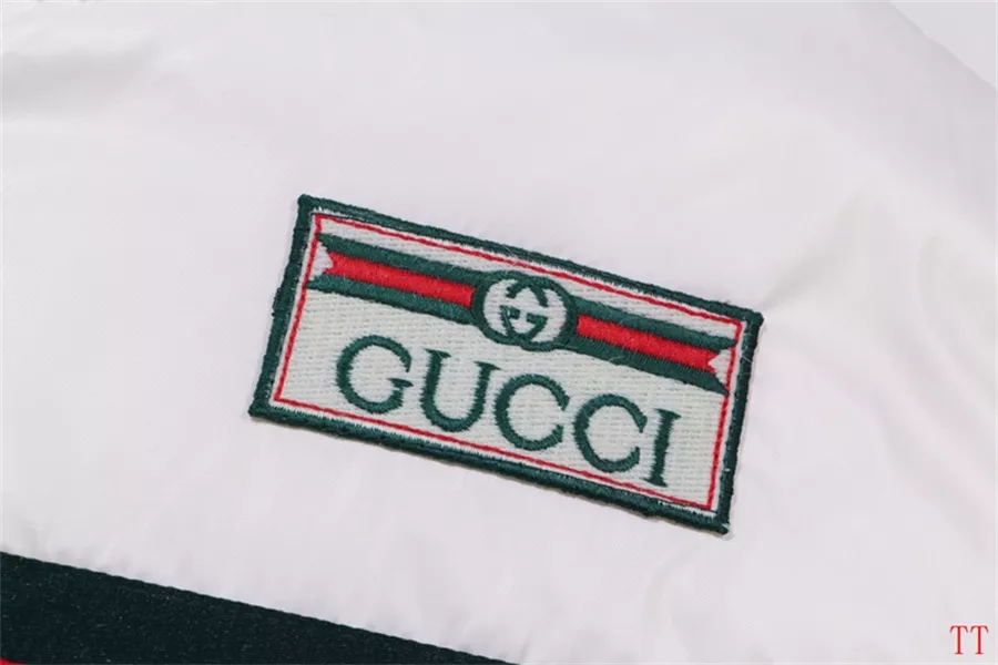 Compact 7739 Gucci Down Feather Coat Long Sleeved For Men