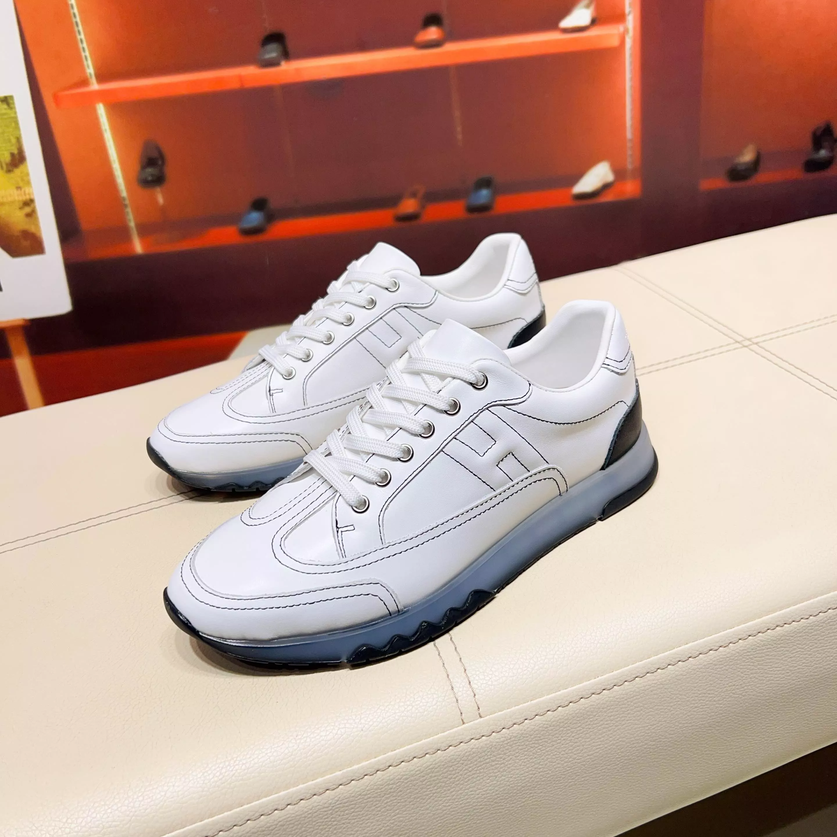 Compact 7943 Hermes Casual Shoes For Men