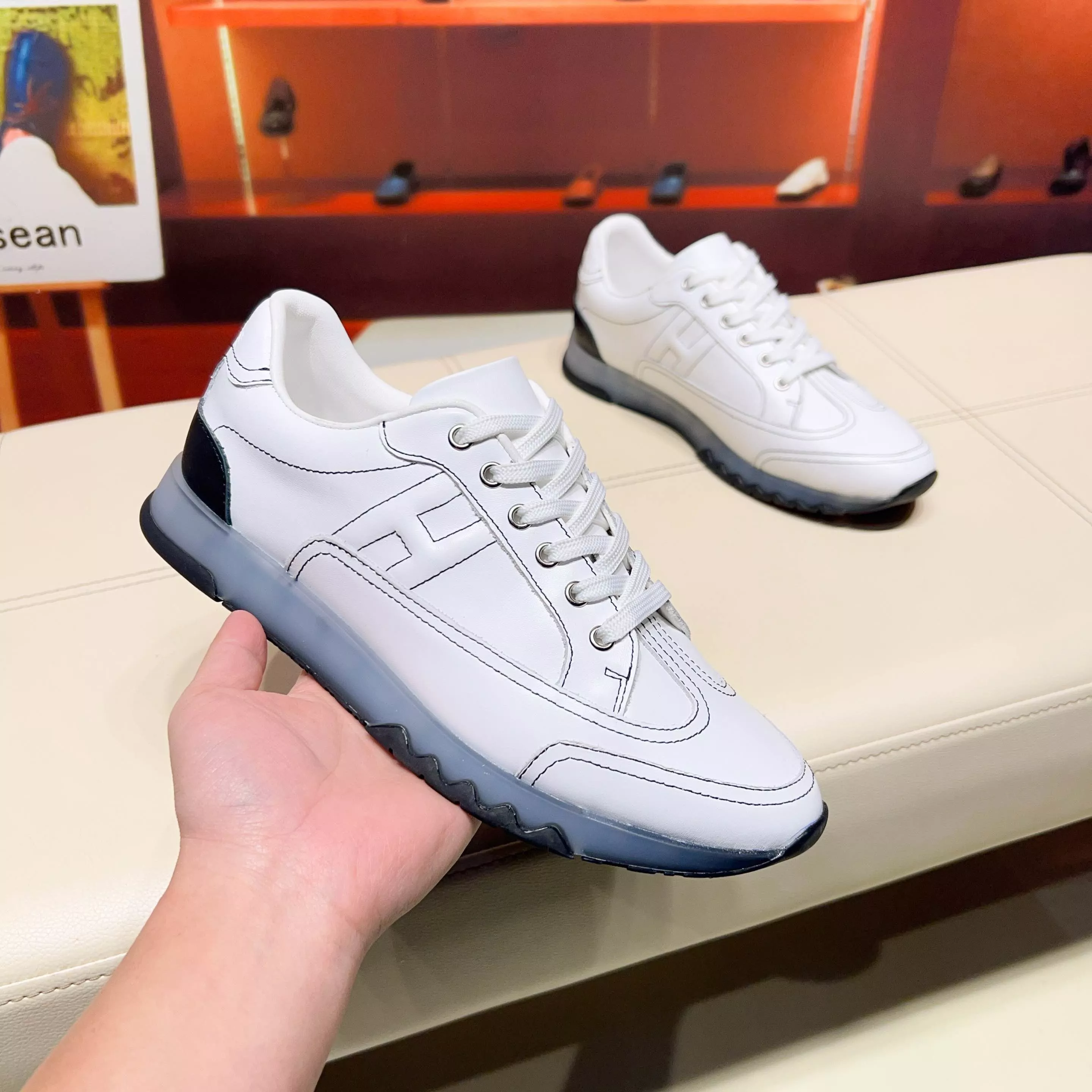 Compact 7943 Hermes Casual Shoes For Men