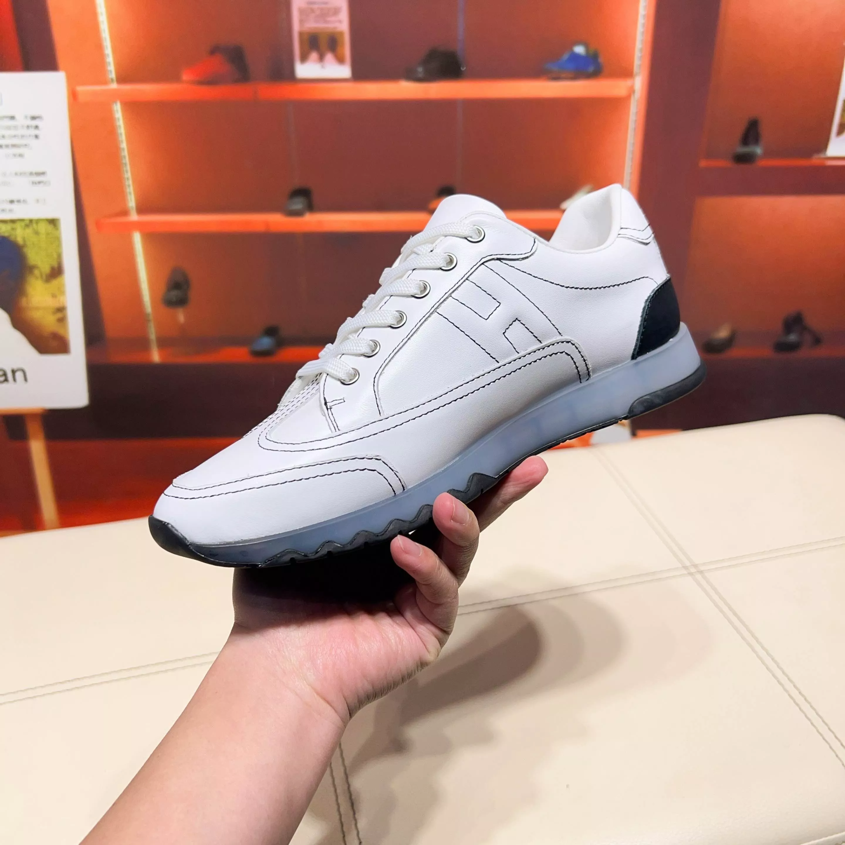 Compact 7943 Hermes Casual Shoes For Men