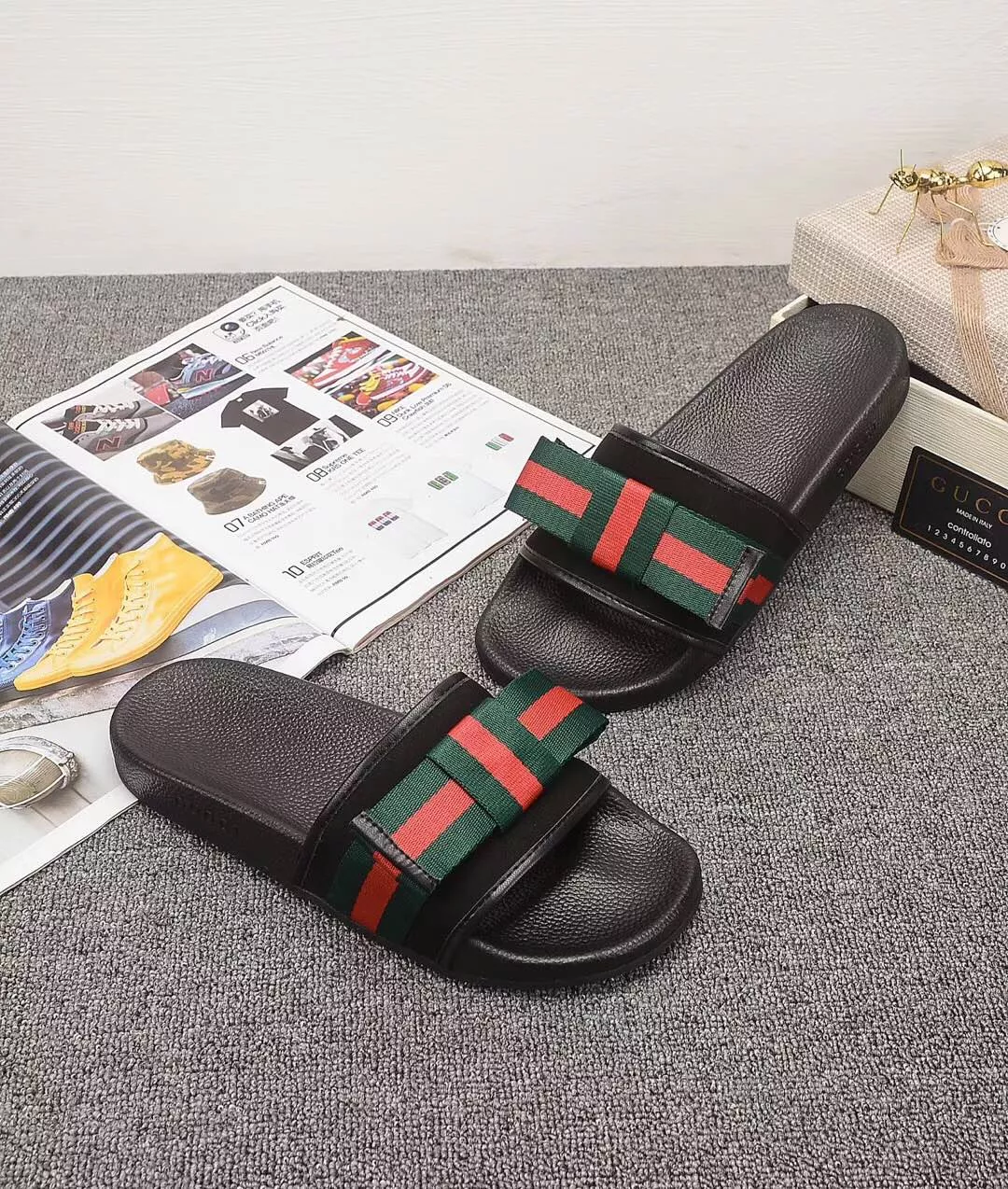 Compact 8087 Gucci Slippers For Men