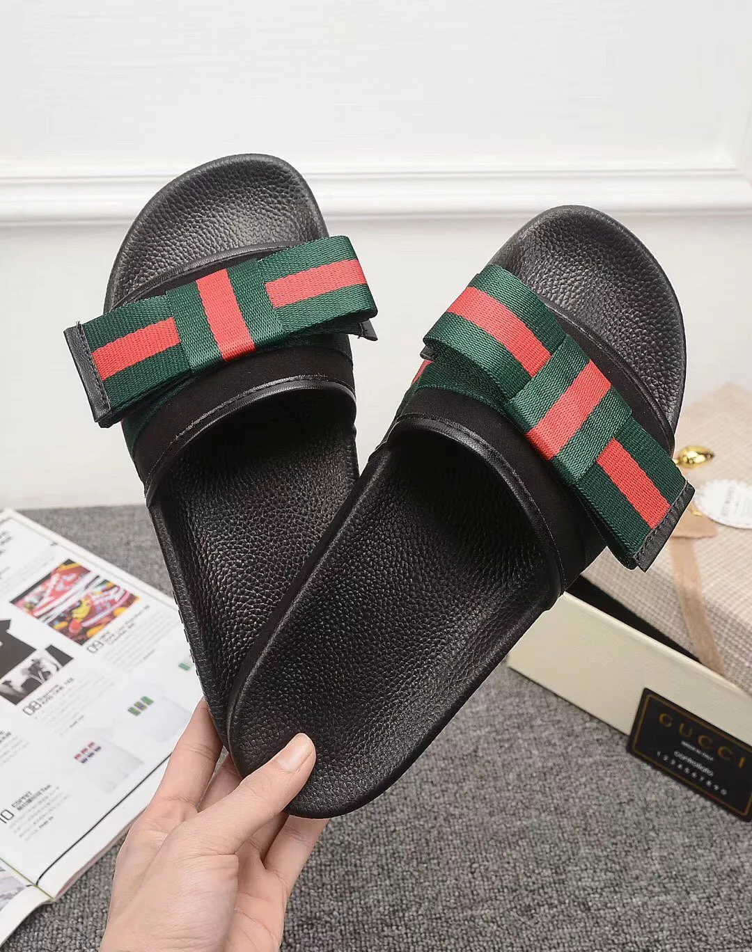 Compact 8087 Gucci Slippers For Men
