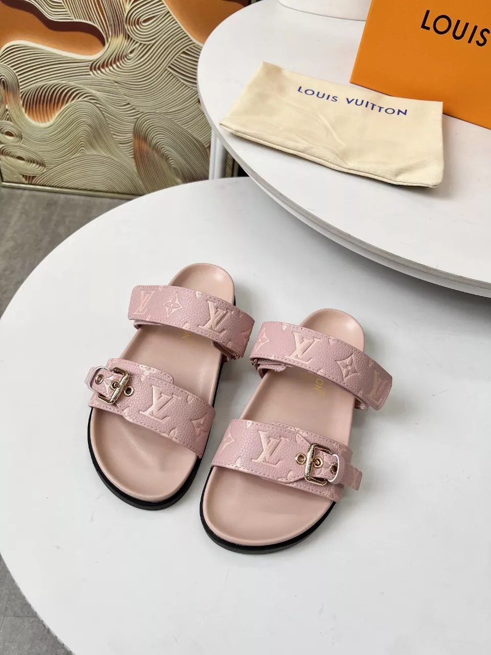 Compact 8103 Louis Vuitton Slippers For Women