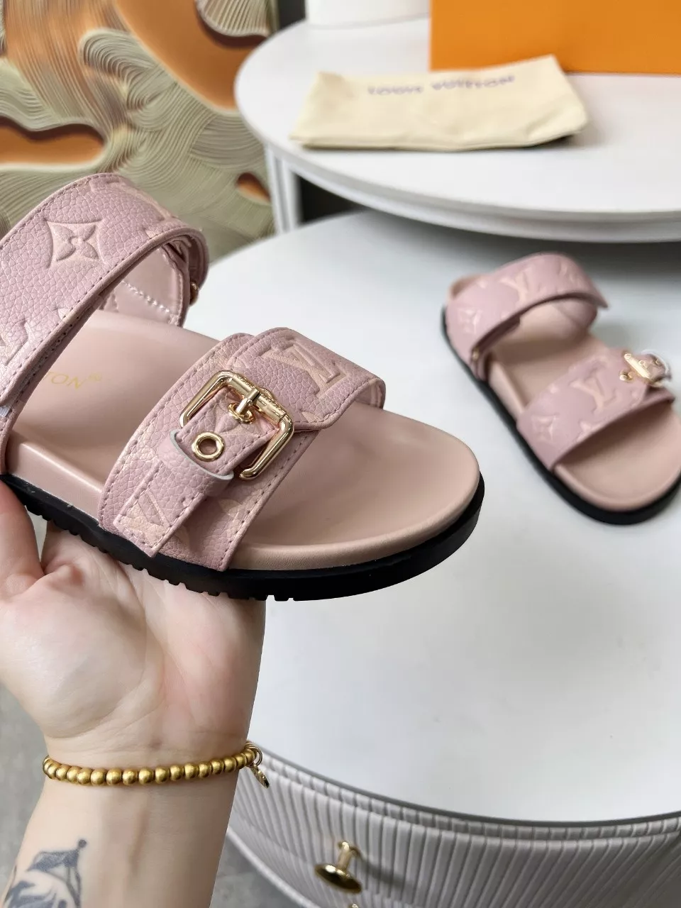 Compact 8103 Louis Vuitton Slippers For Women