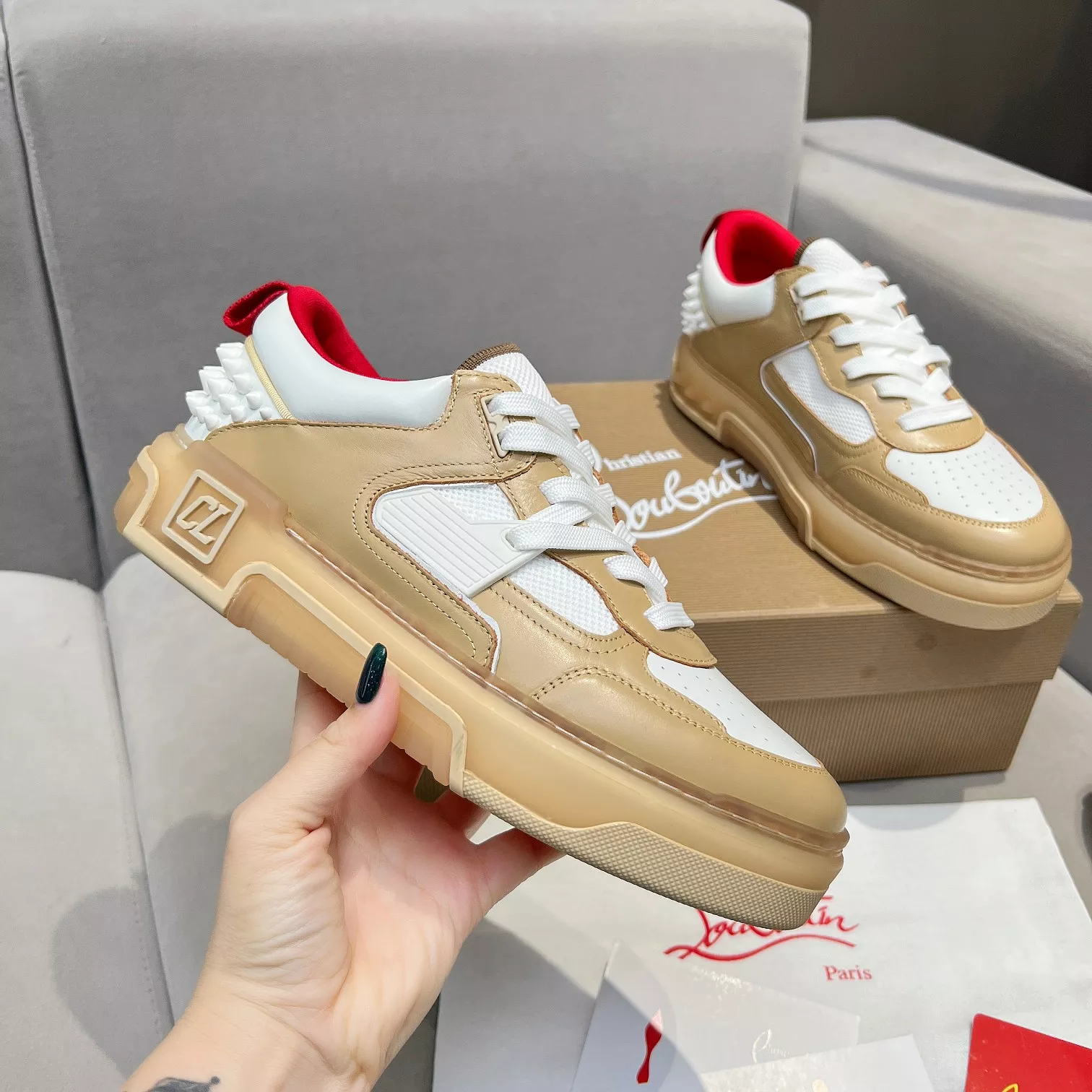 Compact 8104 Christian Louboutin Casual Shoes For Women