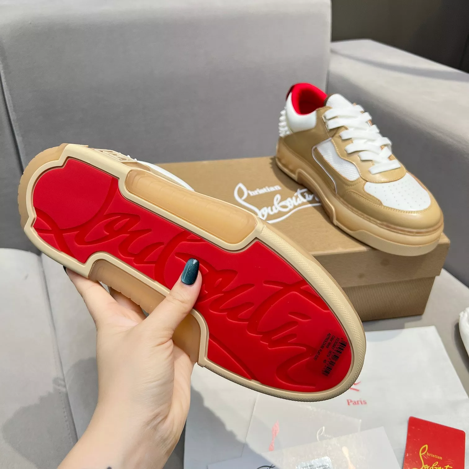 Compact 8104 Christian Louboutin Casual Shoes For Women