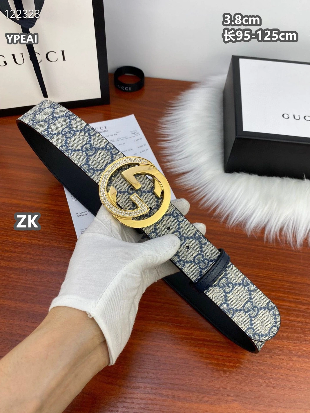 Compact 8114 Gucci AAA Quality Belts For Men