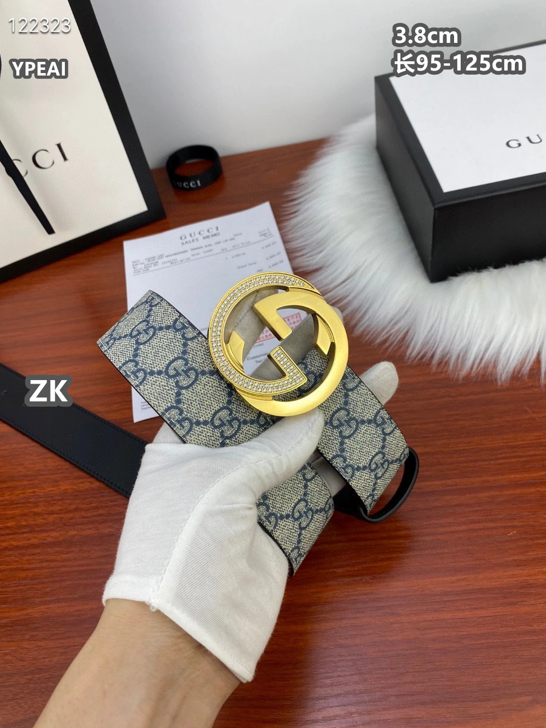 Compact 8114 Gucci AAA Quality Belts For Men