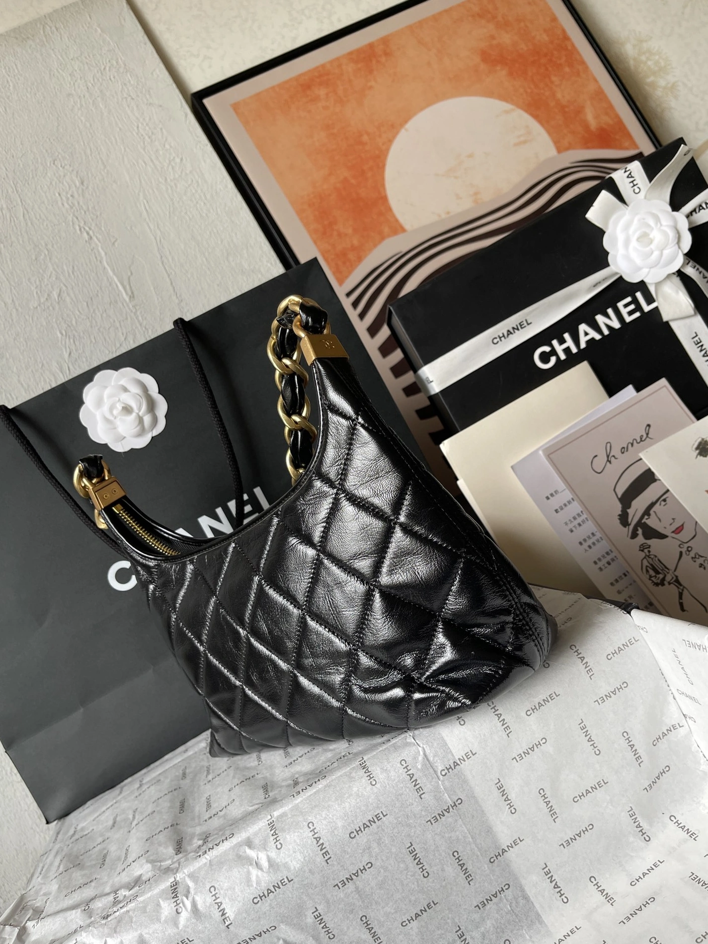Compact 8129 Chanel AAA Quality Shoulder Bags For Women