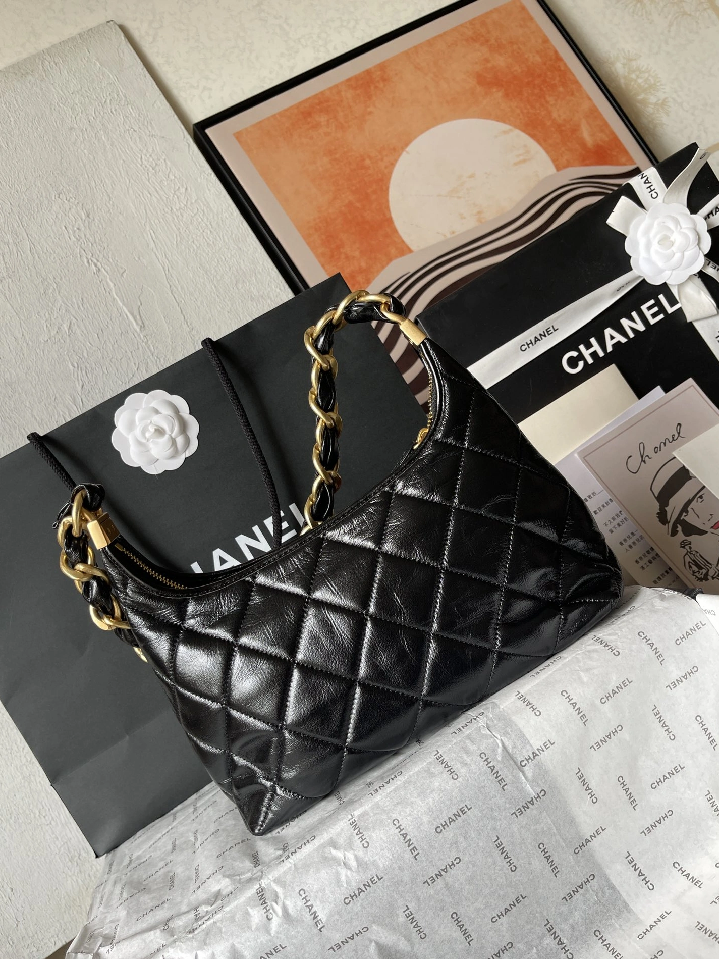 Compact 8129 Chanel AAA Quality Shoulder Bags For Women