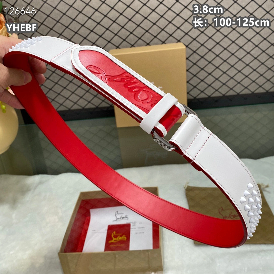 Compact 8141 Christian Louboutin CL AAA Quality Belts For Men