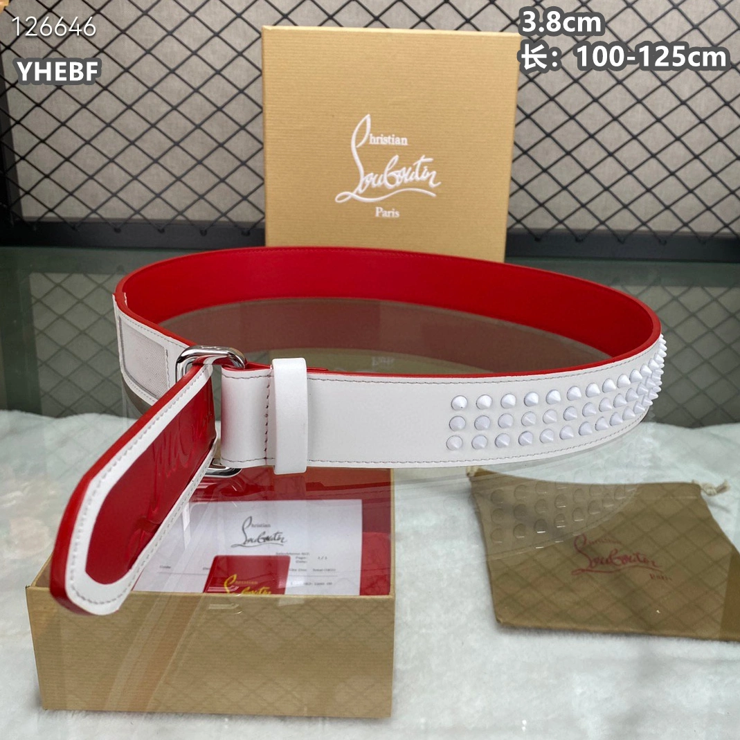 Compact 8141 Christian Louboutin CL AAA Quality Belts For Men