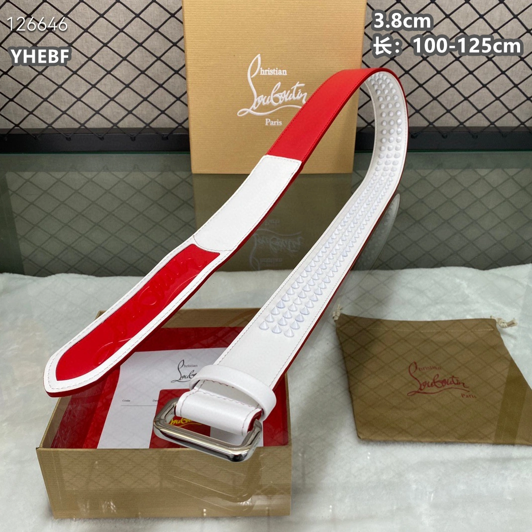 Compact 8141 Christian Louboutin CL AAA Quality Belts For Men