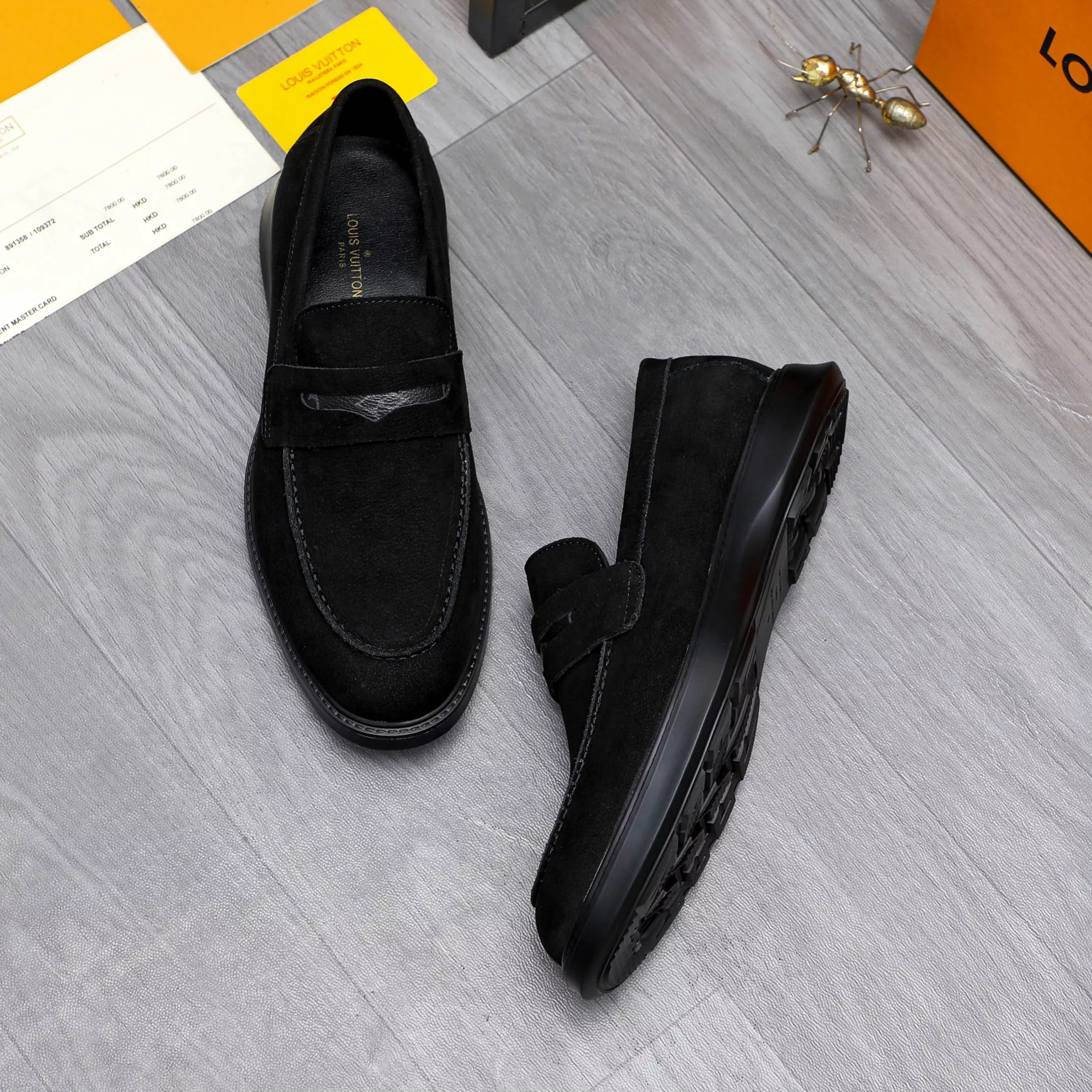 Compact 8173 Louis Vuitton LV Oxfords Shoes For Men