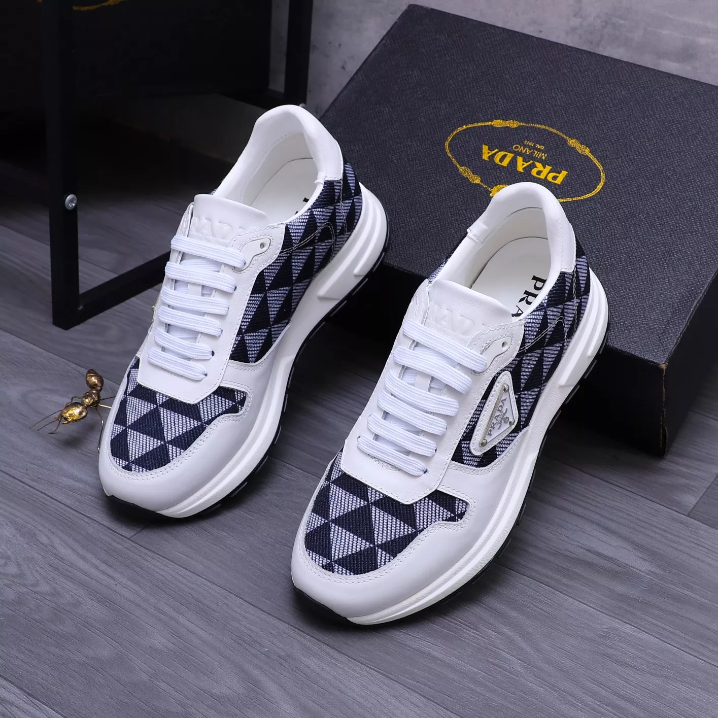 Compact 8189 Prada Casual Shoes For Men