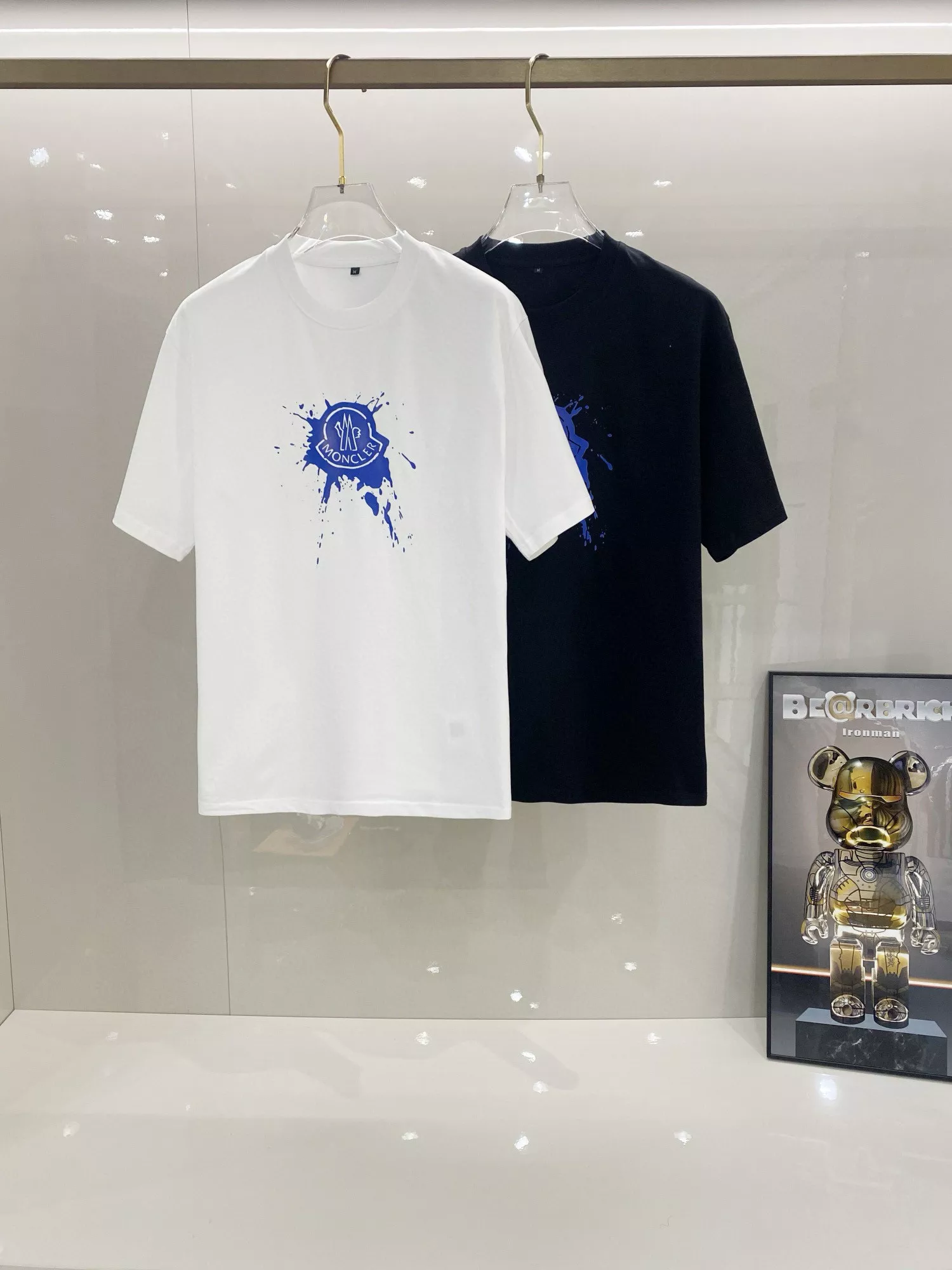 Compact 835 Moncler T-Shirts Short Sleeved For Unisex
