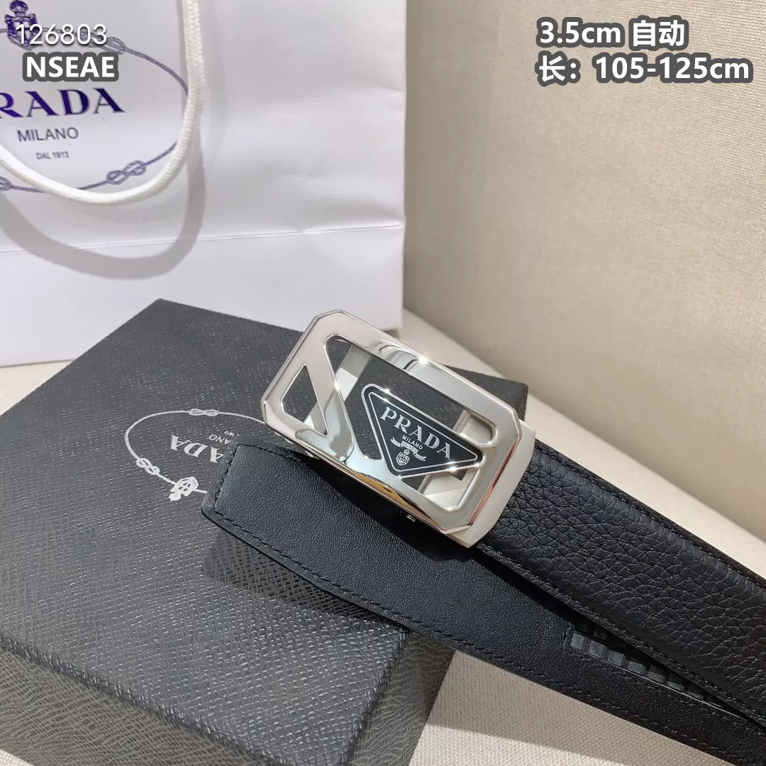 Compact 8428 Prada AAA Quality Belts For Men