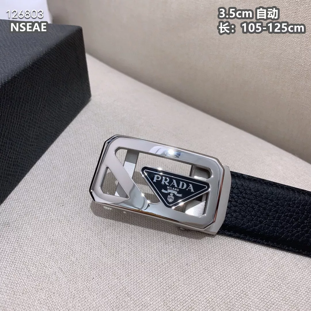 Compact 8428 Prada AAA Quality Belts For Men