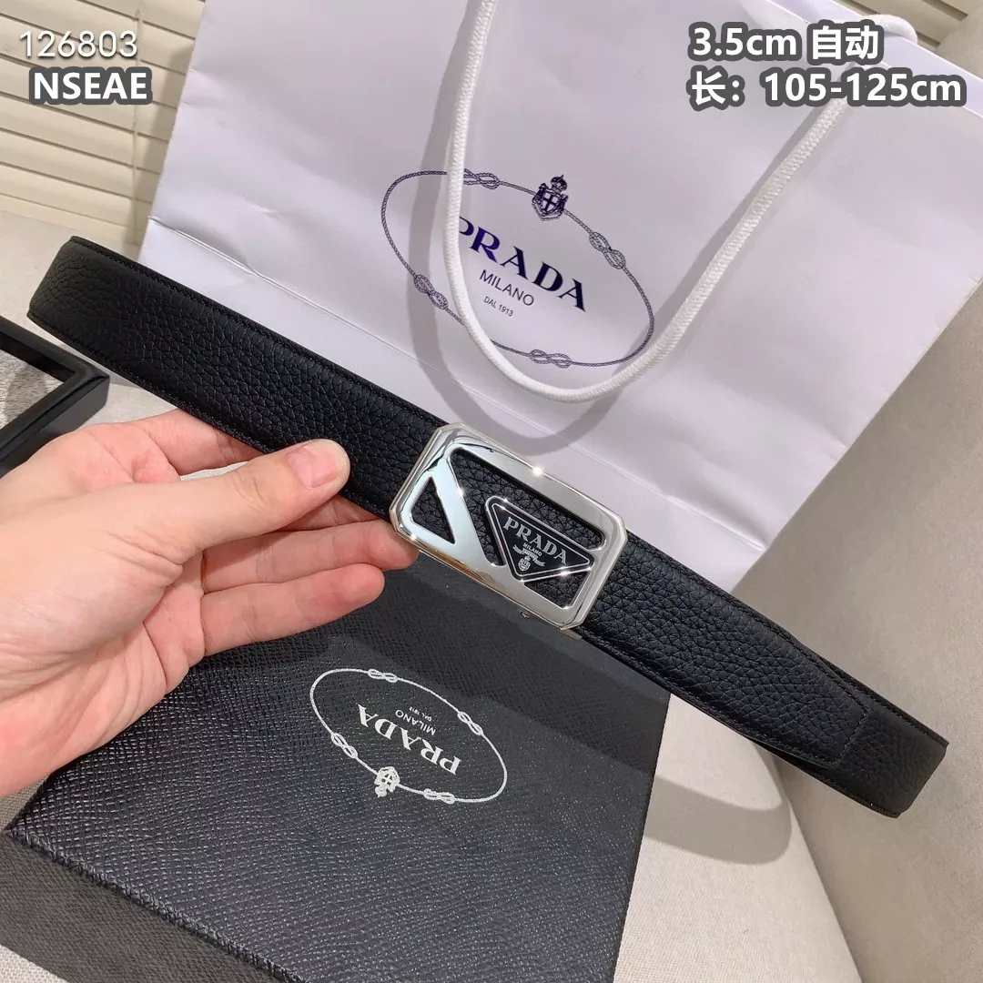 Compact 8428 Prada AAA Quality Belts For Men