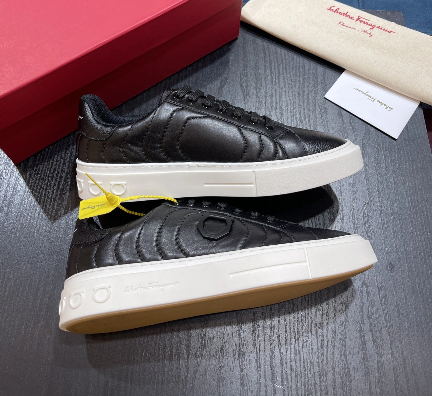 Compact 8441 Salvatore Ferragamo Casual Shoes For Men