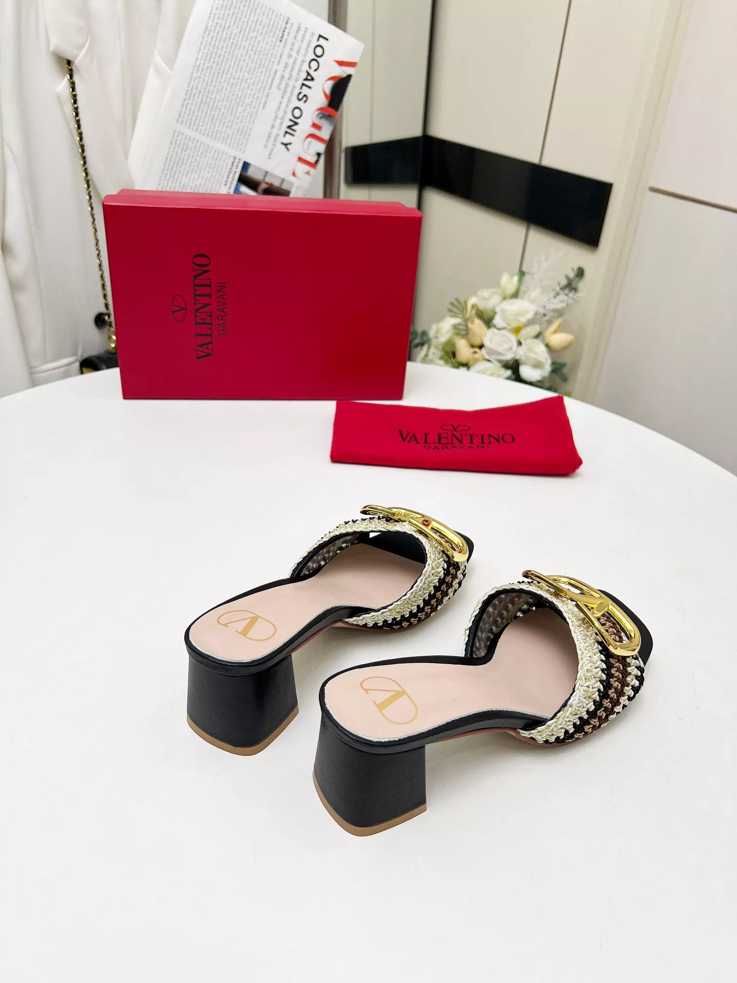 Compact 8664 Valentino Slippers For Women