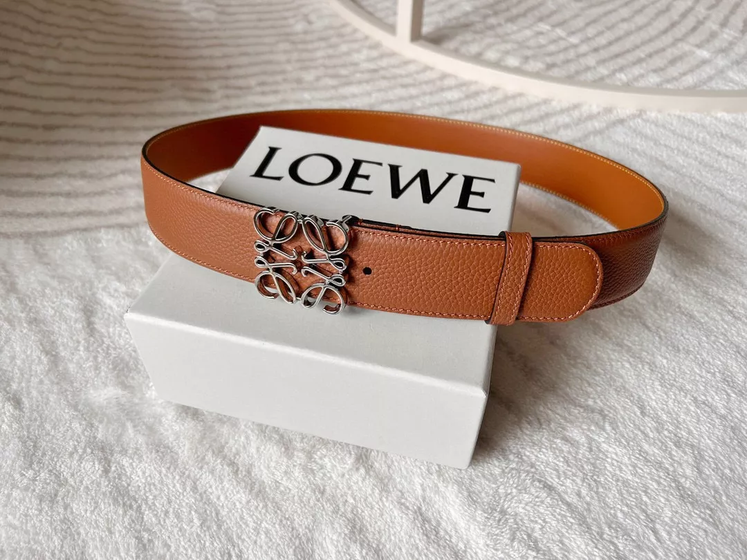Compact 8678 LOEWE AAA Quality Belts In 4.0cm For Unisex