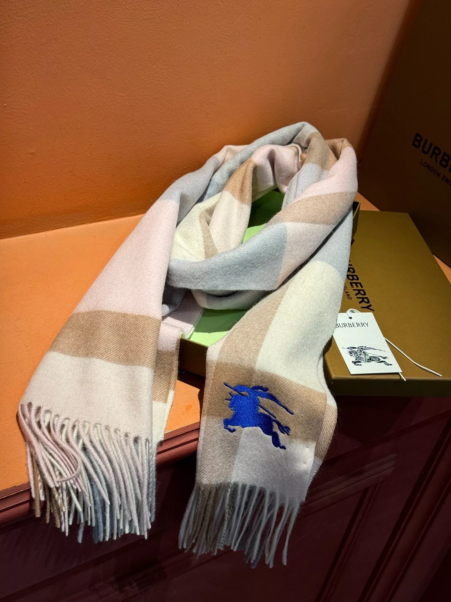 Compact 8736 Burberry Scarf For Women