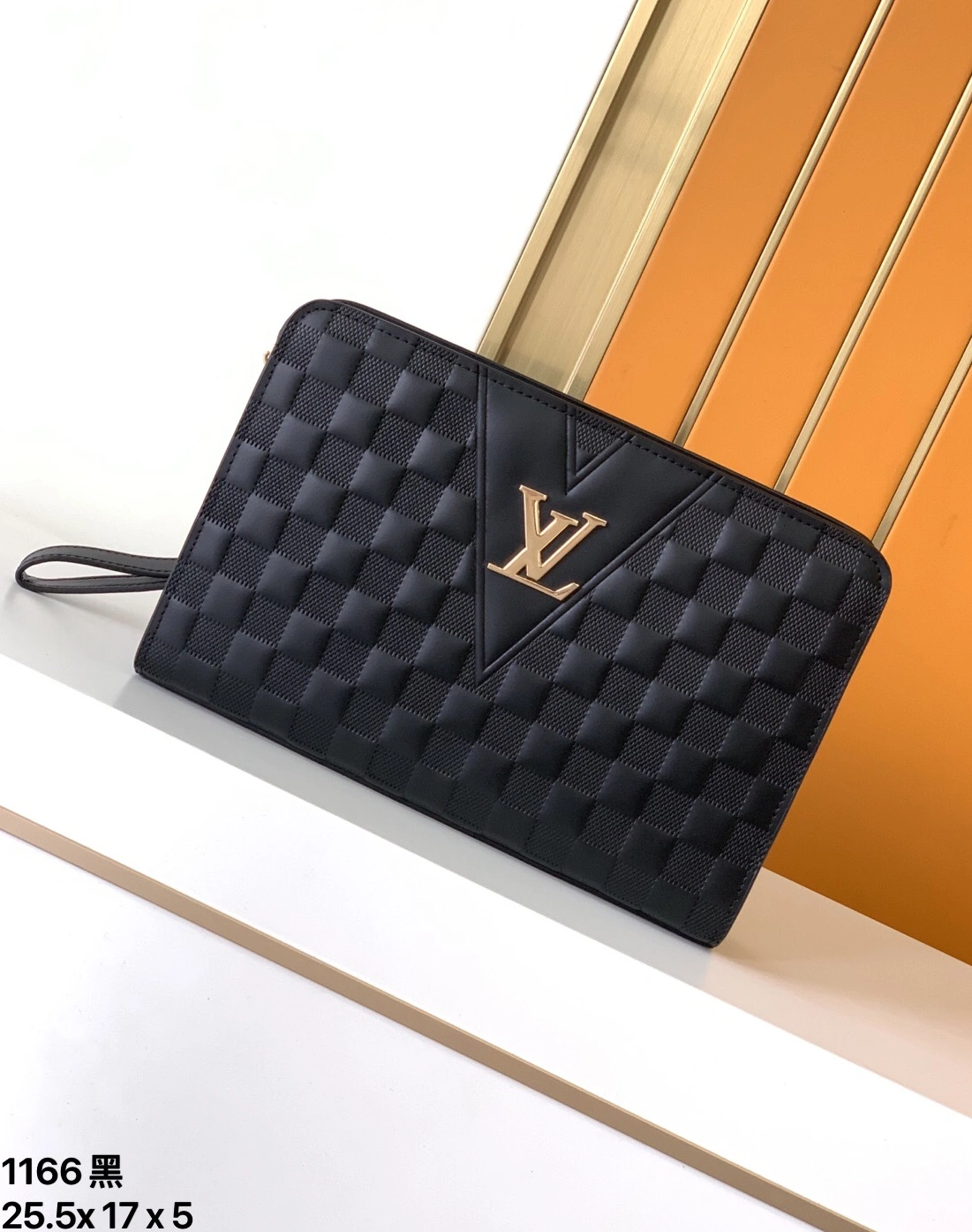 Compact 8758 Louis Vuitton AAA Man Wallets
