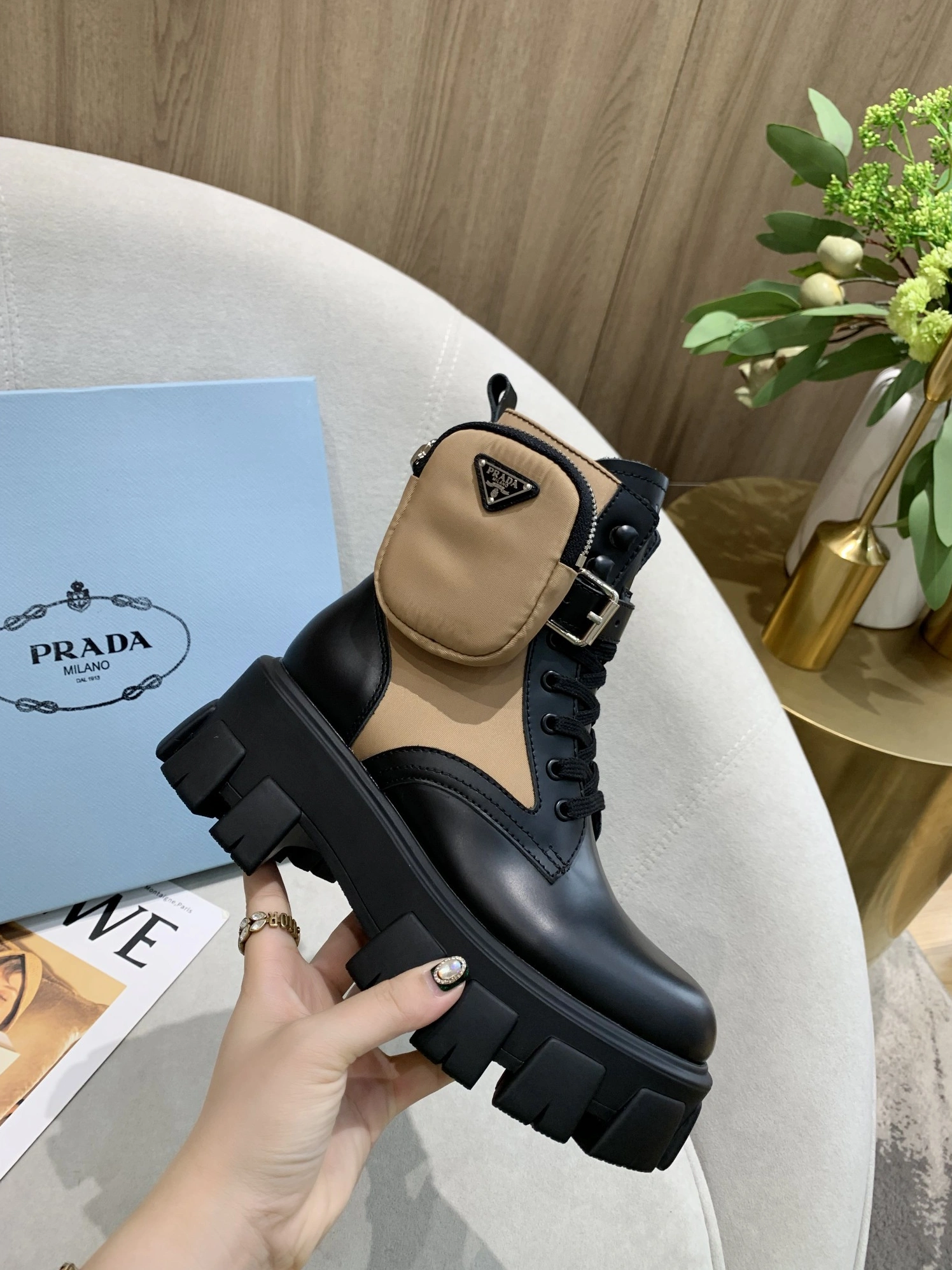 Compact 8796 Prada Boots For Women