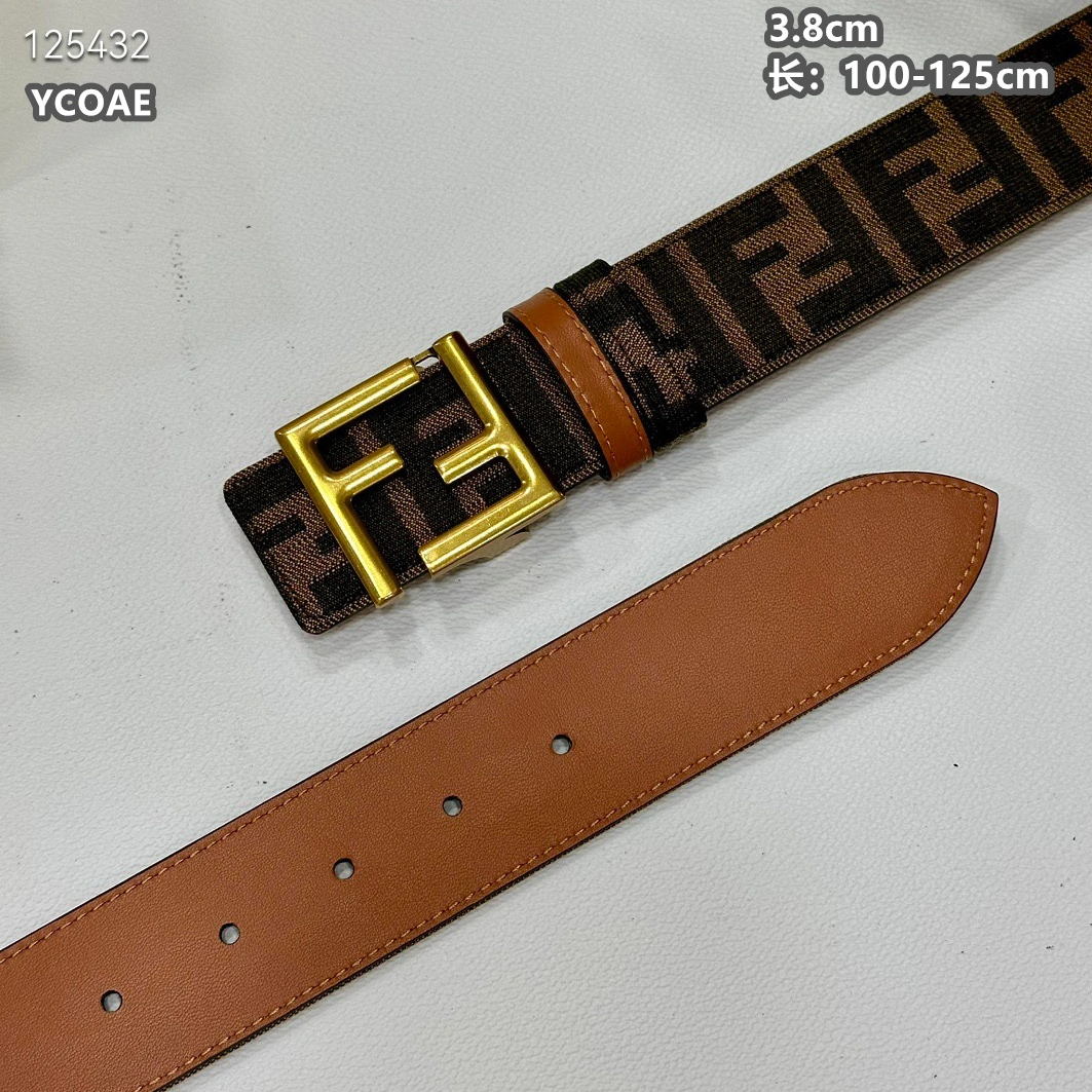Compact 8802 Fendi AAA Quality Belts For Men