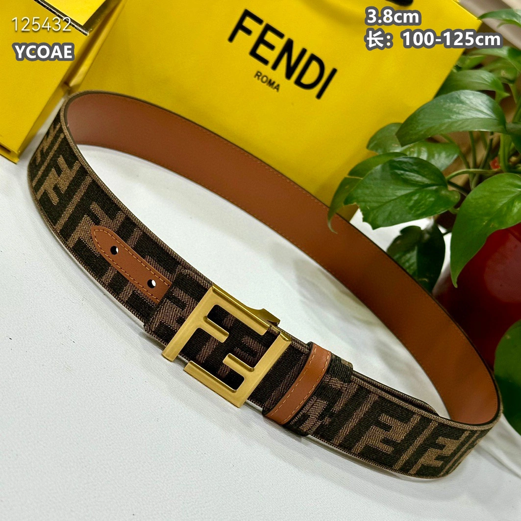 Compact 8802 Fendi AAA Quality Belts For Men