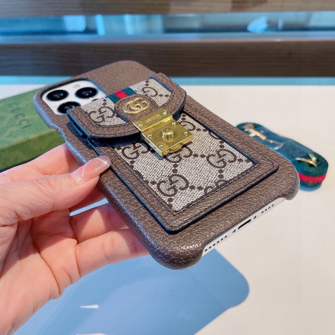 Compact 8837 Gucci iPhone Case