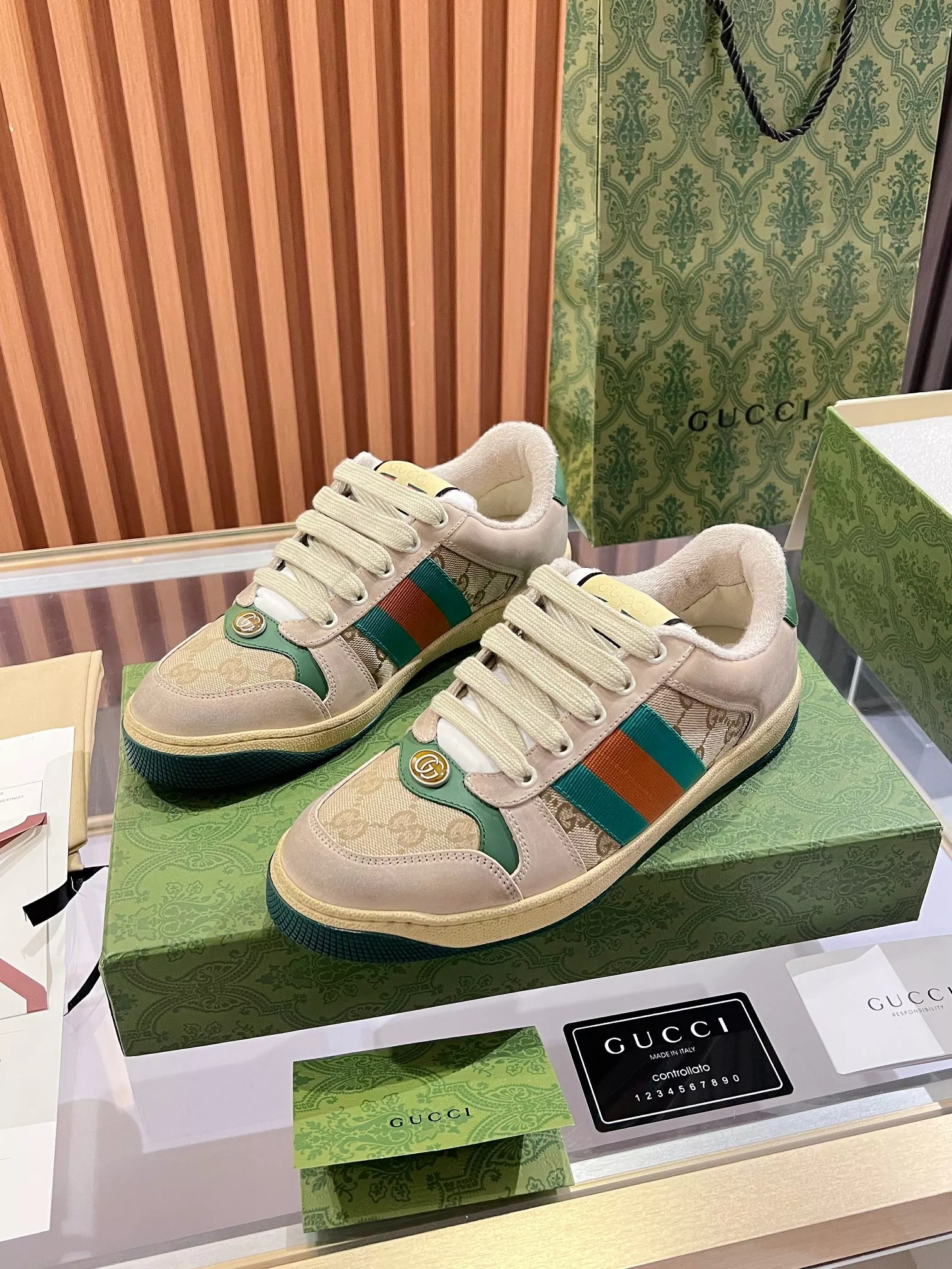 Compact 8846 Gucci Casual Shoes For Men